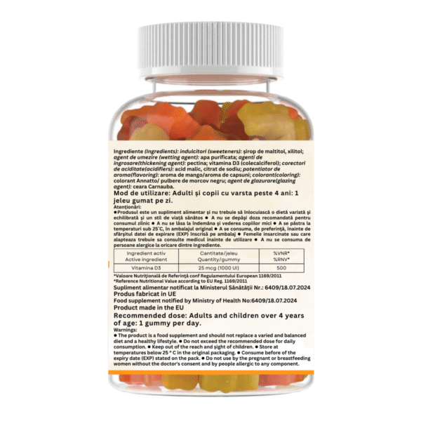 TooMax Gummy Vitamin D3 1000 IU - Image 2