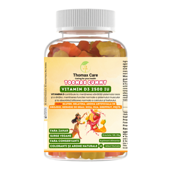 TooMax Gummy Vitamin D3 2500 IU